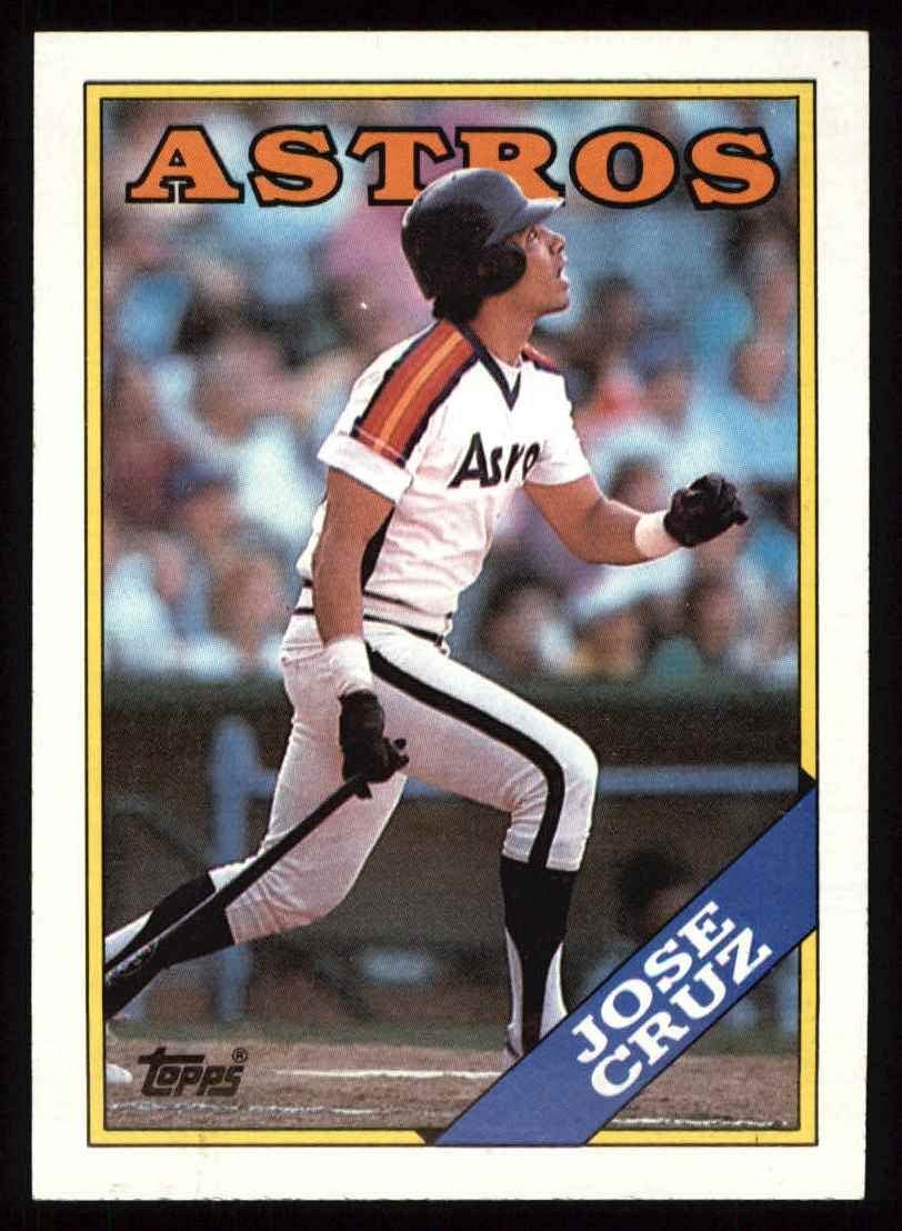 Amazon.com: 1988 Topps #278 Jose Cruz Houston Astros (Baseball
